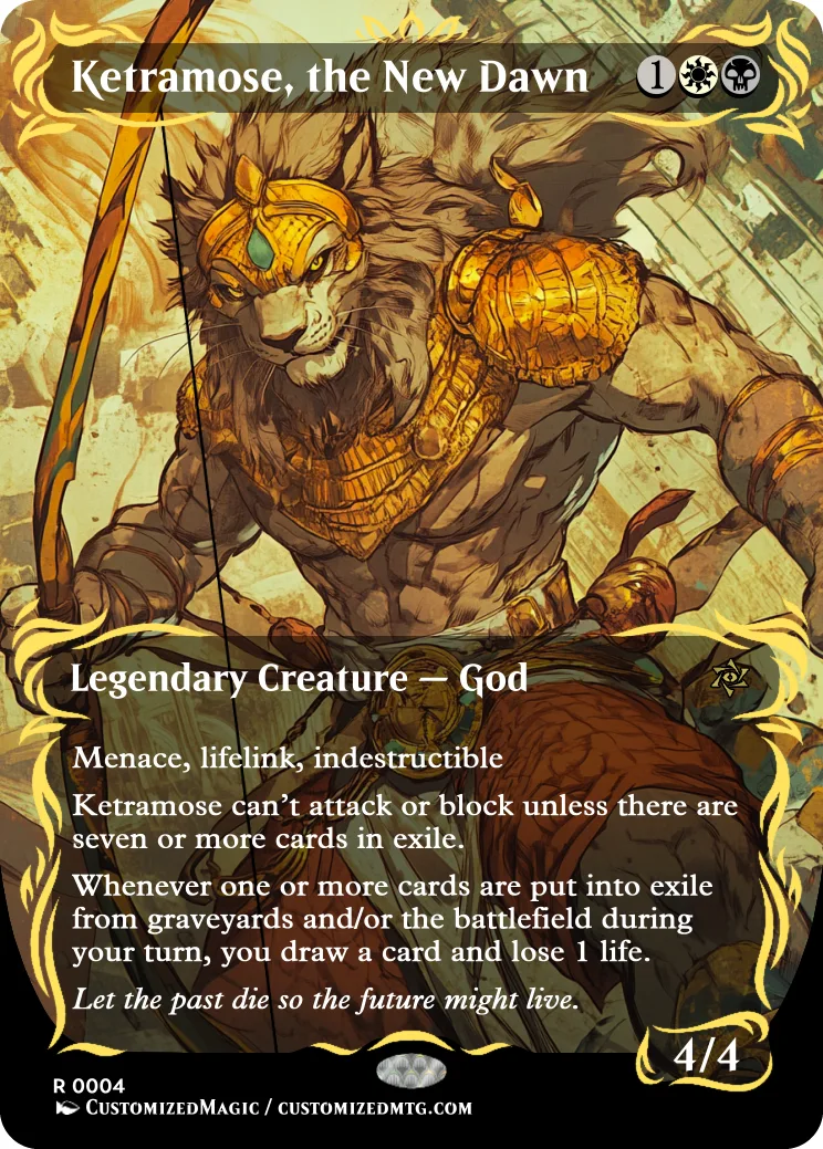 Ketramose, the New Dawn | Ketramose the New Dawn.3 | Magic the Gathering / MTG Proxy Cards | Magic the Gathering Proxy Cards