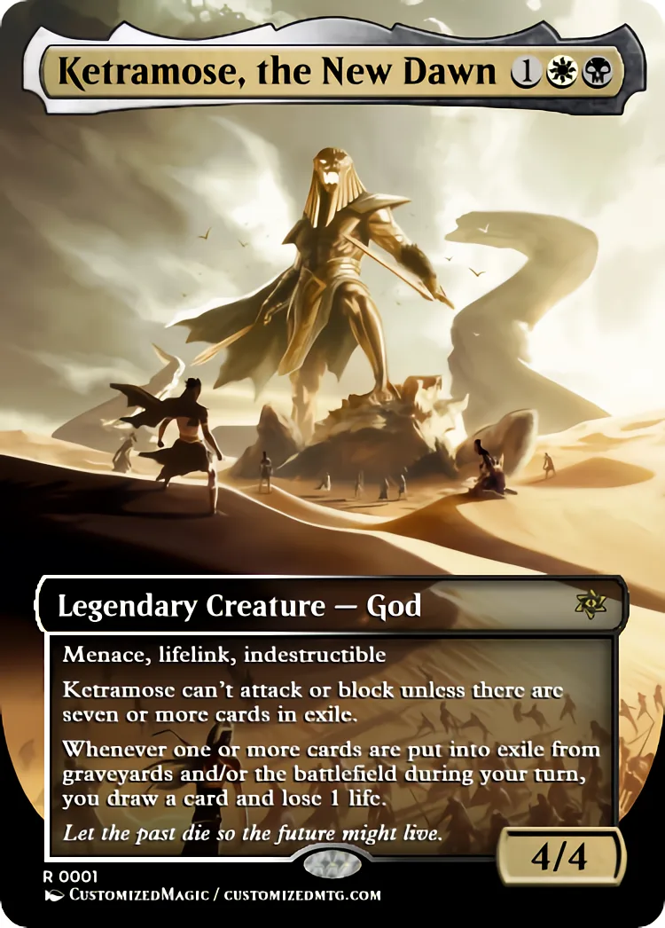 Ketramose, the New Dawn | Ketramose the New Dawn | Magic the Gathering / MTG Proxy Cards | Magic the Gathering Proxy Cards