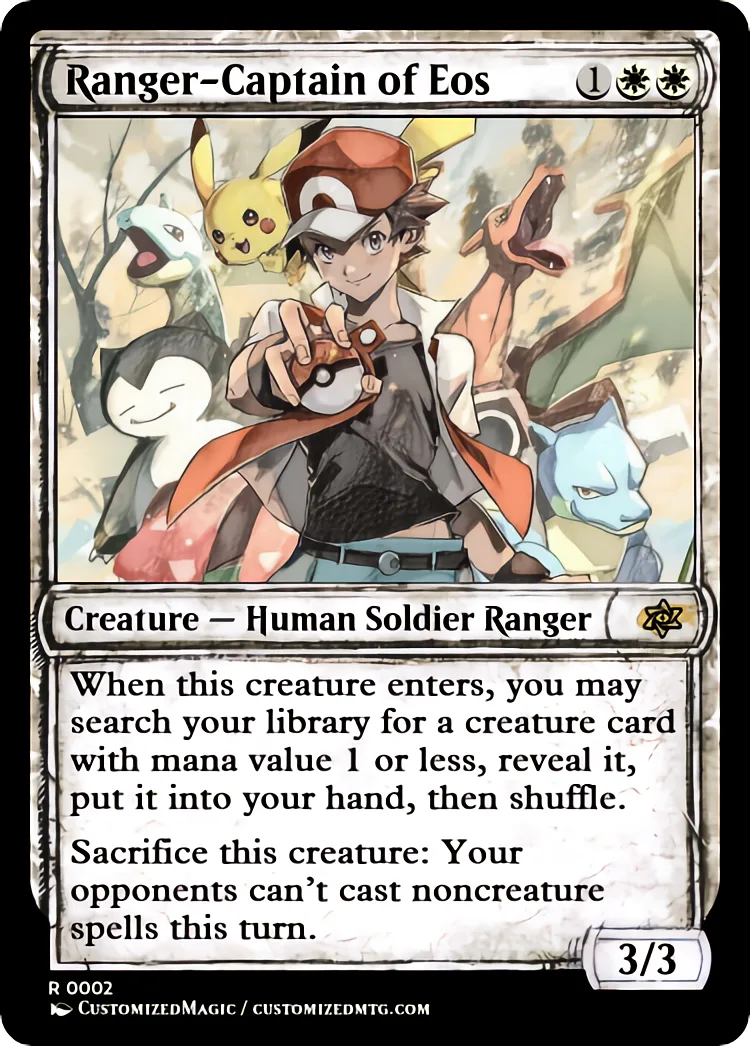 Ranger-Captain of Eos | Ranger Captain of Eos.1 | Magic the Gathering / MTG Proxy Cards | Magic the Gathering Proxy Cards