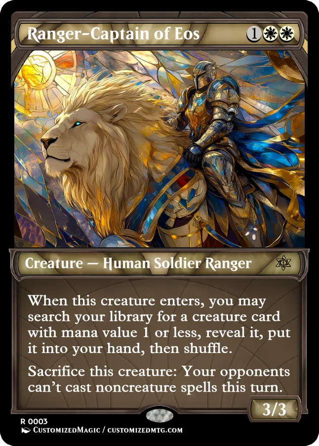 Ranger-Captain of Eos | Ranger Captain of Eos.2 | Magic the Gathering / MTG Proxy Cards | Magic the Gathering Proxy Cards