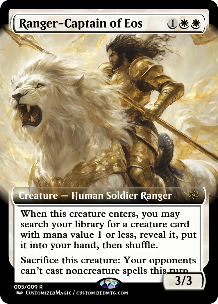 Ranger-Captain of Eos | Ranger Captain of Eos.4 | Magic the Gathering / MTG Proxy Cards | Magic the Gathering Proxy Cards