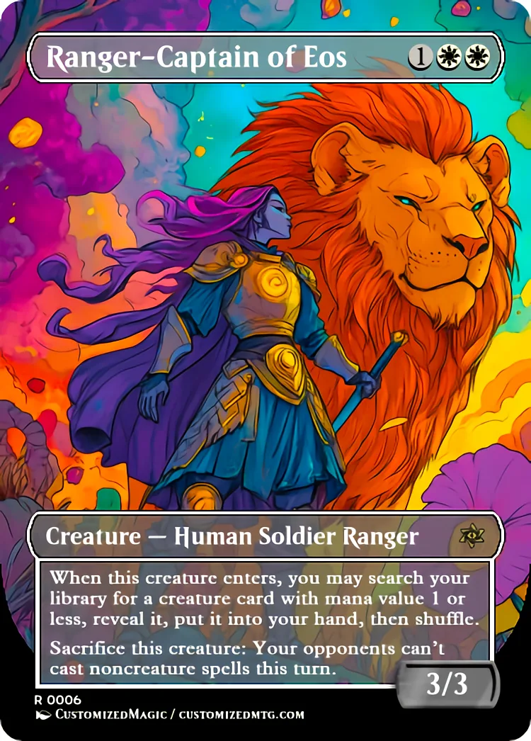 Ranger-Captain of Eos | Ranger Captain of Eos.5 | Magic the Gathering / MTG Proxy Cards | Magic the Gathering Proxy Cards