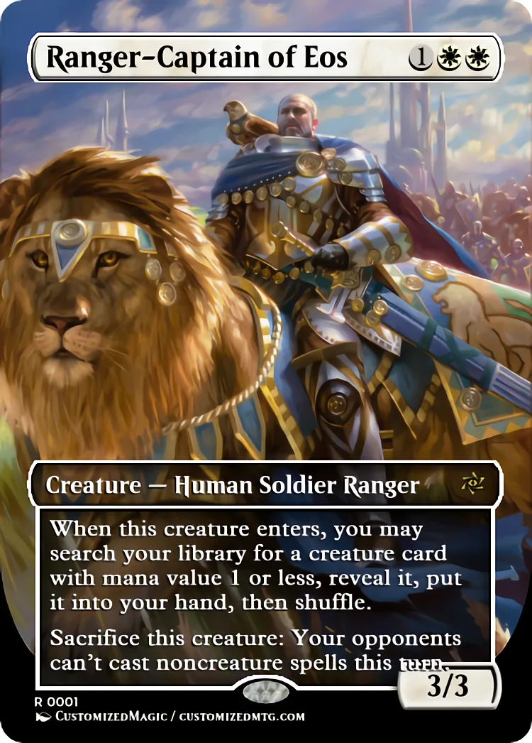 Ranger-Captain of Eos | Ranger Captain of Eos | Magic the Gathering / MTG Proxy Cards | Magic the Gathering Proxy Cards
