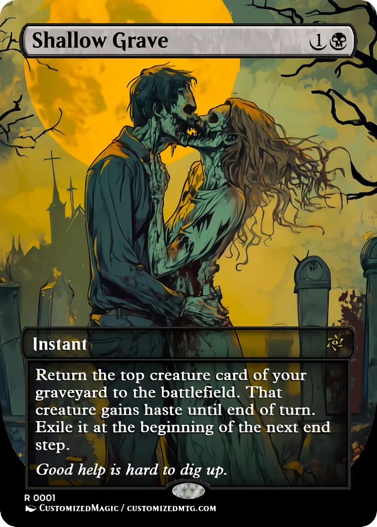 Shallow Grave | Shallow Grave | Magic the Gathering / MTG Proxy Cards | Magic the Gathering Proxy Cards