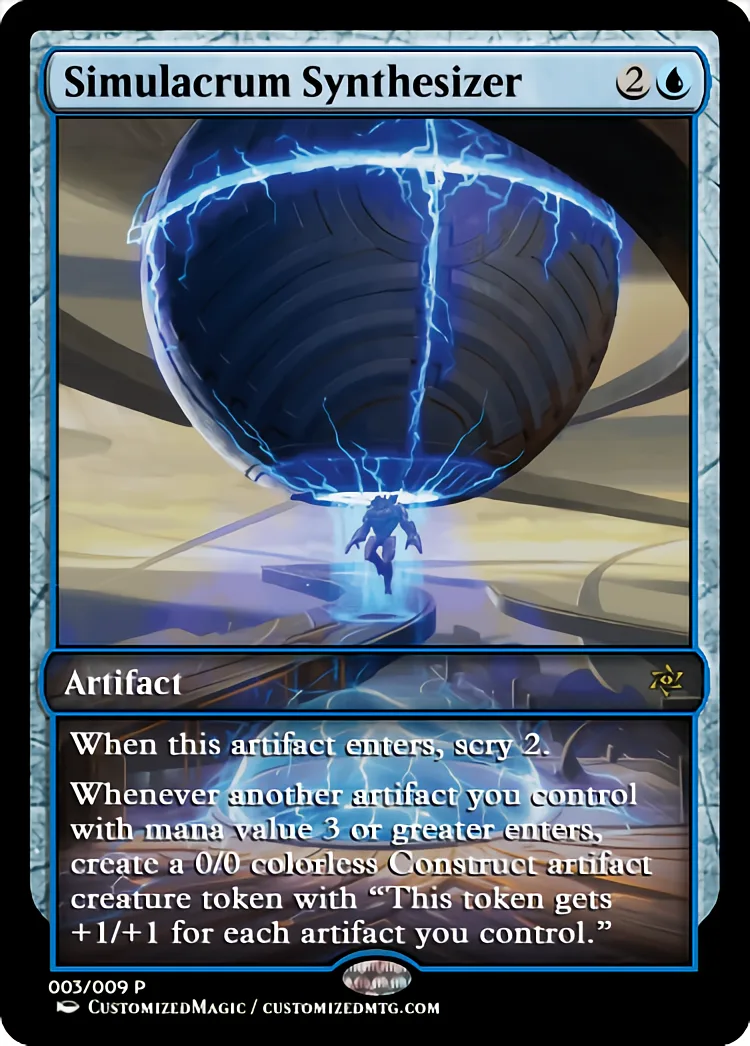 Simulacrum Synthesizer | Simulacrum Synthesizer.2 | Magic the Gathering / MTG Proxy Cards | Magic the Gathering Proxy Cards
