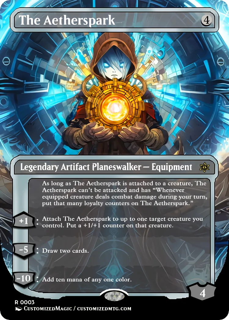 The Aetherspark | The Aetherspark.2 | Magic the Gathering / MTG Proxy Cards | Magic the Gathering Proxy Cards