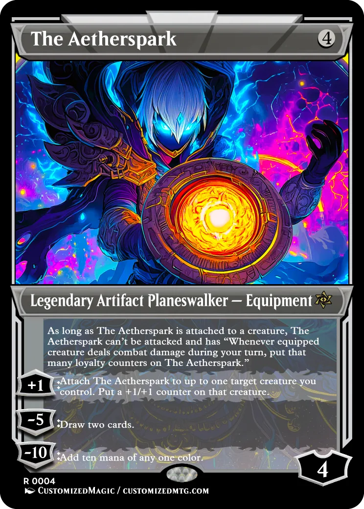 The Aetherspark | The Aetherspark.3 | Magic the Gathering / MTG Proxy Cards | Magic the Gathering Proxy Cards