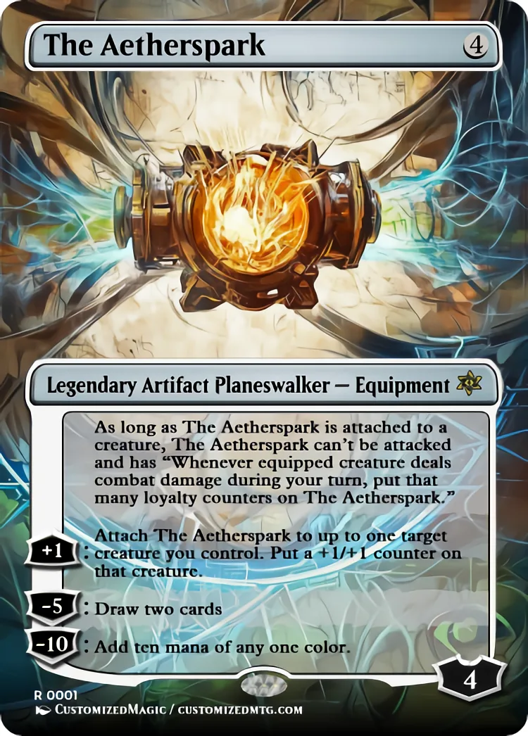 The Aetherspark | The Aetherspark | Magic the Gathering / MTG Proxy Cards | Magic the Gathering Proxy Cards