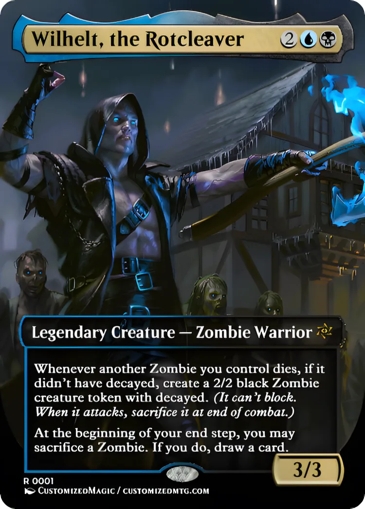 Wilhelt, the Rotcleaver | Wilhelt the Rotcleaver.20 | Magic the Gathering / MTG Proxy Cards | Wilhelt