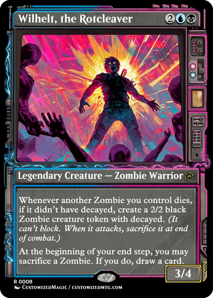 Wilhelt, the Rotcleaver | Wilhelt the Rotcleaver.27 | Magic the Gathering / MTG Proxy Cards | Wilhelt