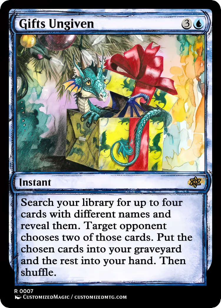 Gifts Ungiven | Gifts Ungiven.6 | Magic the Gathering / MTG Proxy Cards | Magic the Gathering Proxy Cards