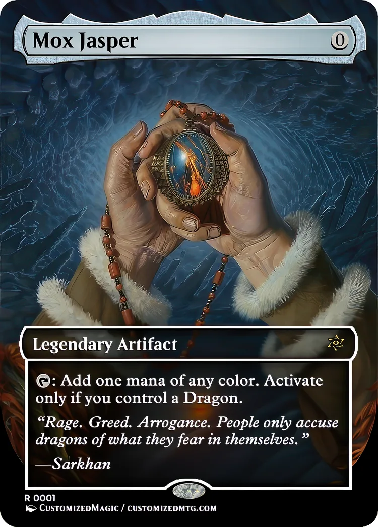 Mox Jasper | Mox Jasper | Magic the Gathering / MTG Proxy Cards | Magic the Gathering Proxy Cards