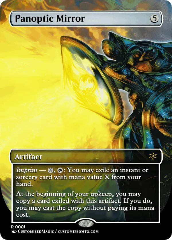 mtg mirror card Lich's | Mystery Booster/The List or land until end of turn Panoptic Mirror | Magic The