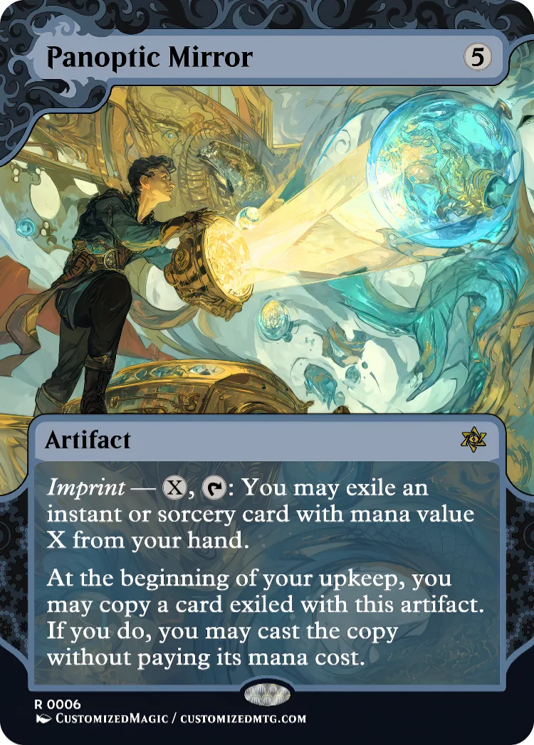 Panoptic Mirror | Panoptic Mirror.5 | Magic the Gathering / MTG Proxy Cards | Magic the Gathering Proxy Cards