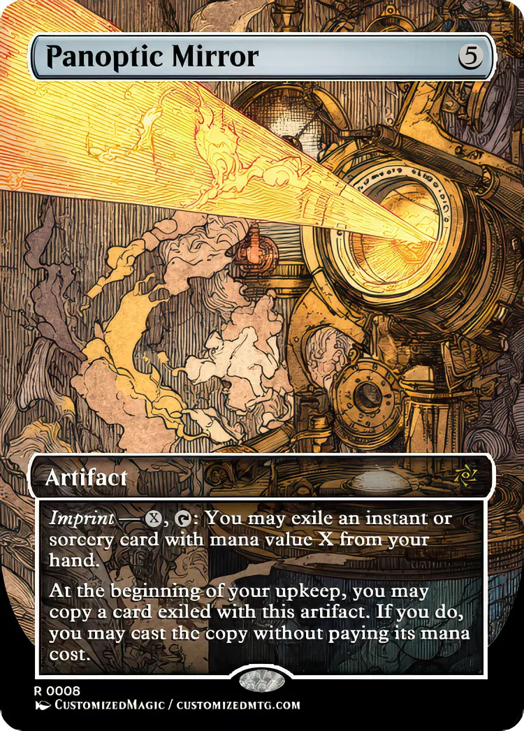 Panoptic Mirror | Panoptic Mirror.7 | Magic the Gathering / MTG Proxy Cards | Magic the Gathering Proxy Cards
