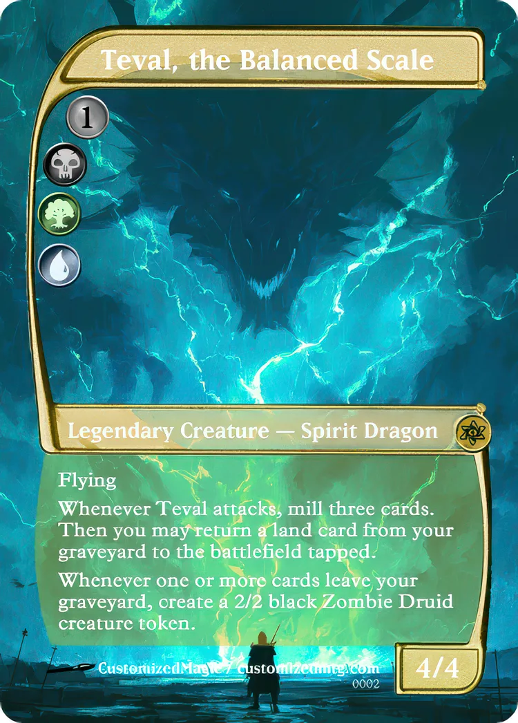 Teval, the Balanced Scale | Teval the Balanced Scale.1 | Magic the Gathering / MTG Proxy Cards |