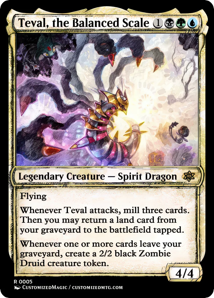Teval, the Balanced Scale | Teval the Balanced Scale.4 | Magic the Gathering / MTG Proxy Cards |