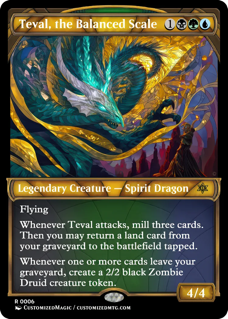 Teval, the Balanced Scale | Teval the Balanced Scale.5 | Magic the Gathering / MTG Proxy Cards |