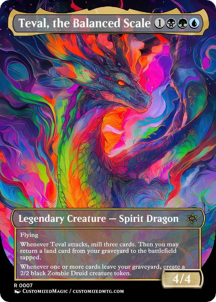 Teval, the Balanced Scale | Teval the Balanced Scale.6 | Magic the Gathering / MTG Proxy Cards |