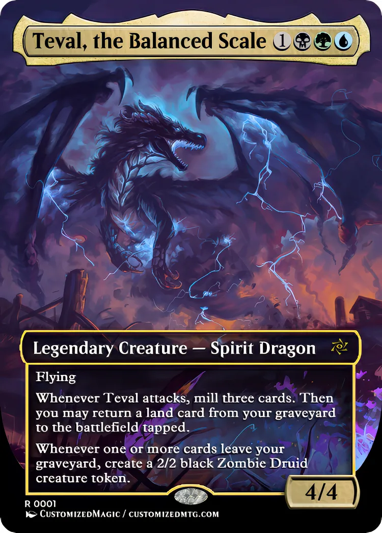 Teval, the Balanced Scale | Teval the Balanced Scale | Magic the Gathering / MTG Proxy Cards |