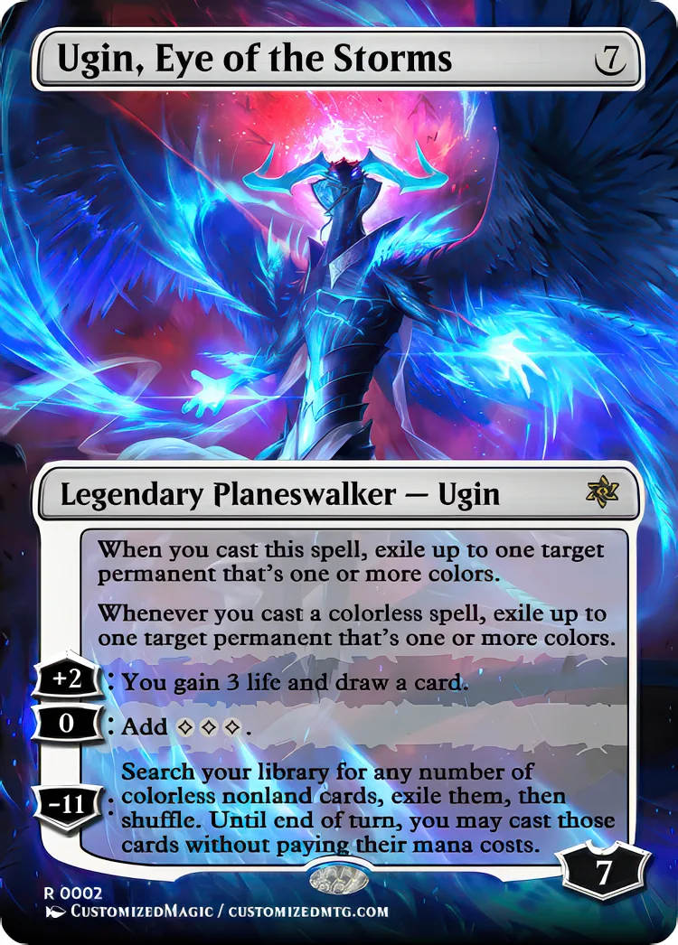Ugin, Eye of the Storms | Ugin Eye of the Storms.1 | Magic the Gathering / MTG Proxy Cards | Magic the Gathering Proxy Cards