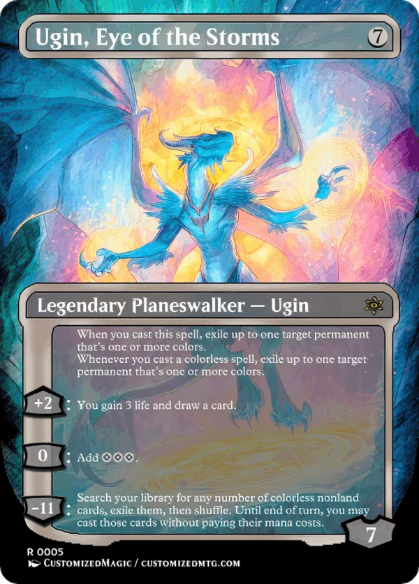 Ugin, Eye Of The Storms | Magic The Gathering Proxy Cards