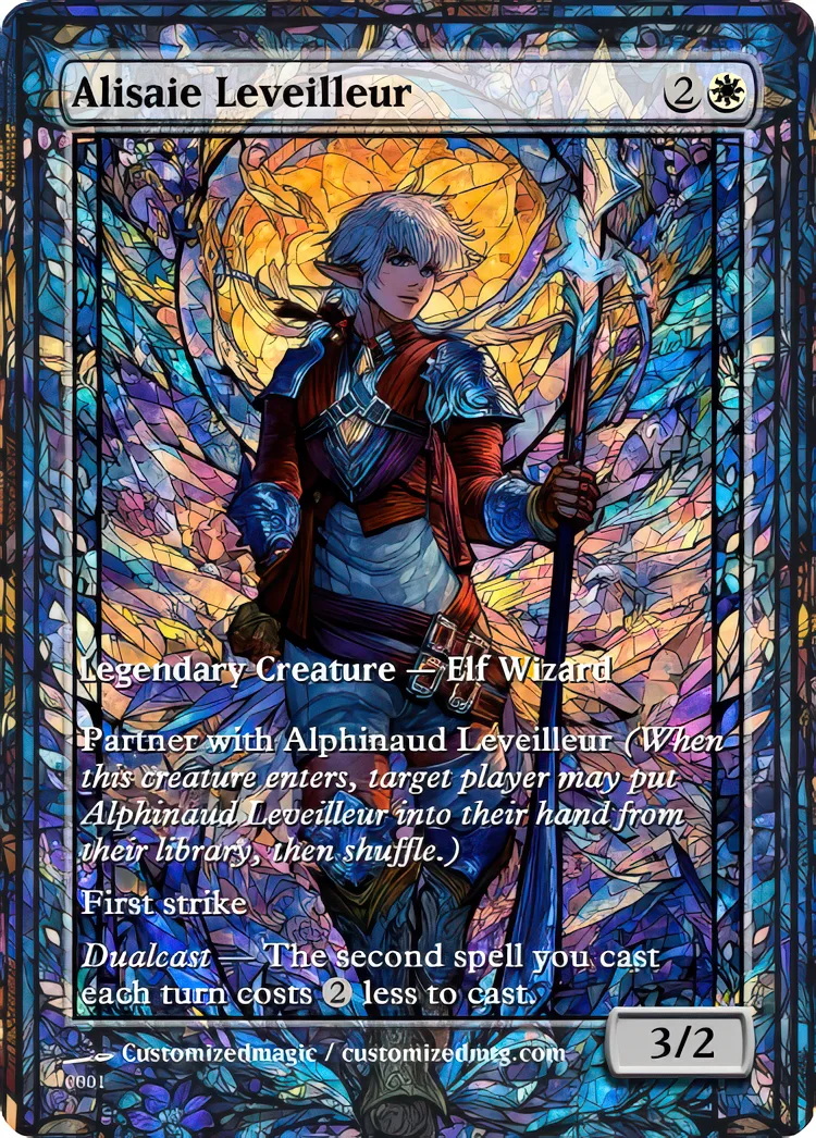 Final Fantasy Commander - Commanders - Part 1 of 3 | Alisaie Leveilleur | Magic the Gathering / MTG Proxy Cards | Magic the Gathering Proxy Cards