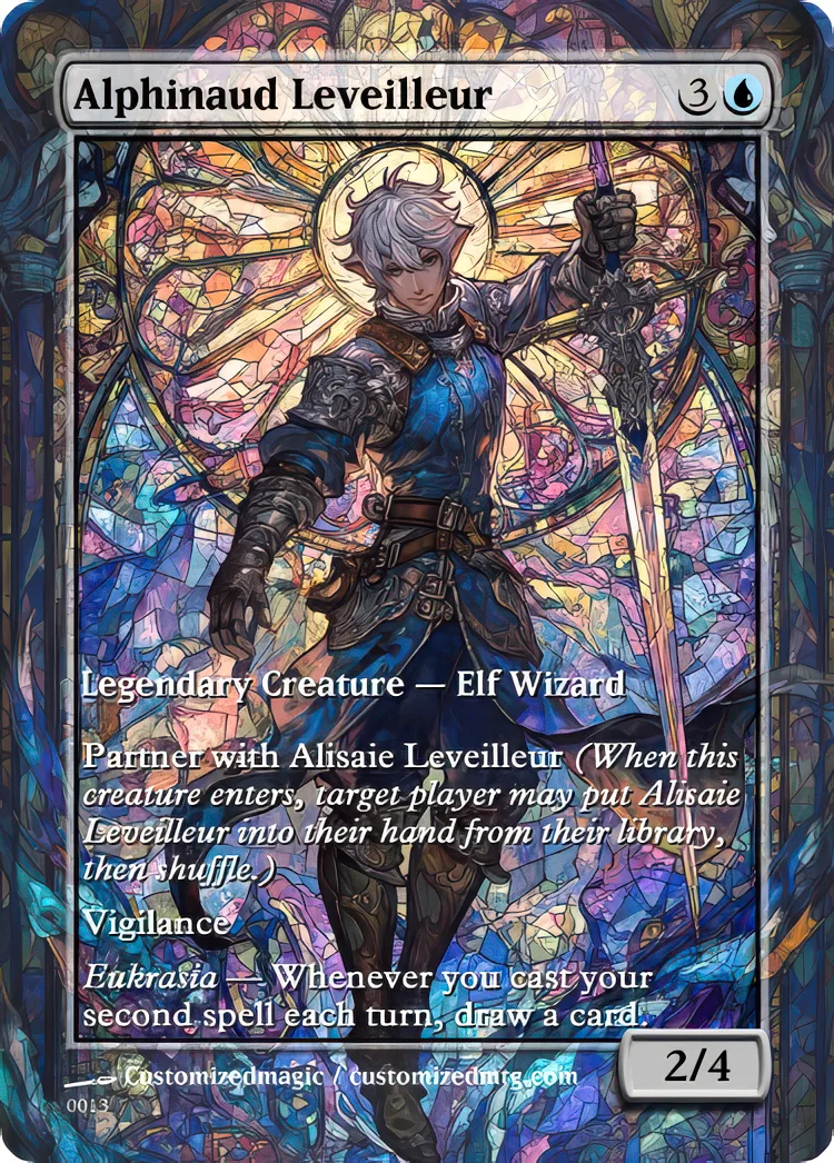 Final Fantasy Commander - Commanders - Part 1 of 3 | Alphinaud Leveilleur | Magic the Gathering / MTG Proxy Cards | Magic the Gathering Proxy Cards
