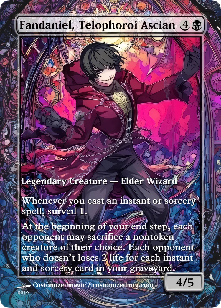 Final Fantasy Commander - Commanders - Part 1 of 3 | Fandaniel Telophoroi Ascian | Magic the Gathering / MTG Proxy Cards | Magic the Gathering Proxy Cards