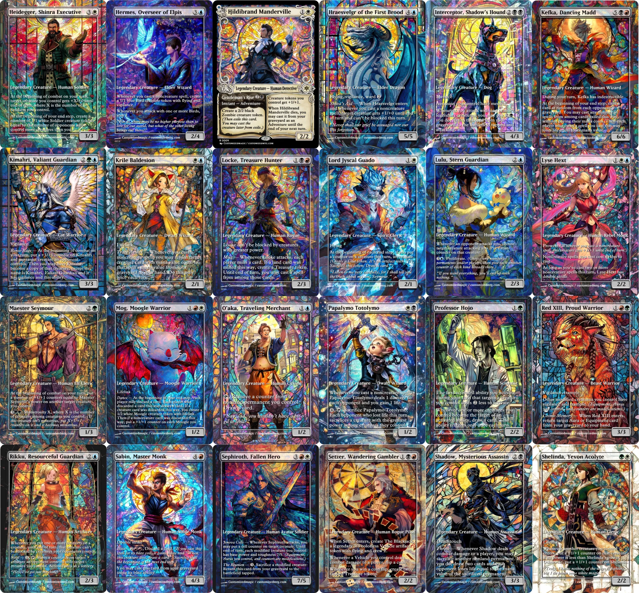 Final Fantasy Commander - Commanders - Part 2 of 3