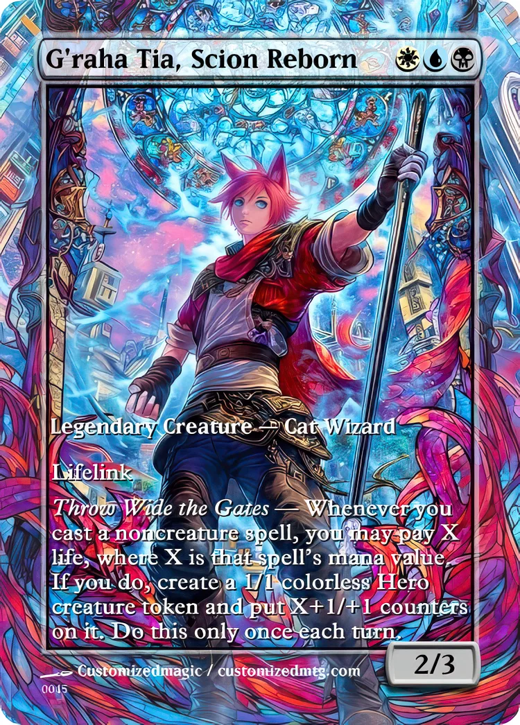 Final Fantasy Commander - Commanders - Part 1 of 3 | Graha Tia Scion Reborn | Magic the Gathering / MTG Proxy Cards | Magic the Gathering Proxy Cards