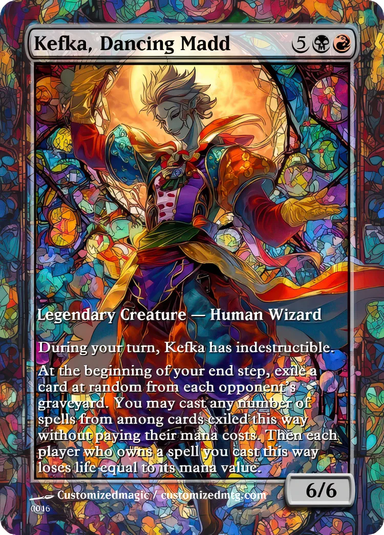 Final Fantasy Commander - Commanders - Part 2 of 3 | Kefka Dancing Madd | Magic the Gathering / MTG Proxy Cards | Magic the Gathering Proxy Cards