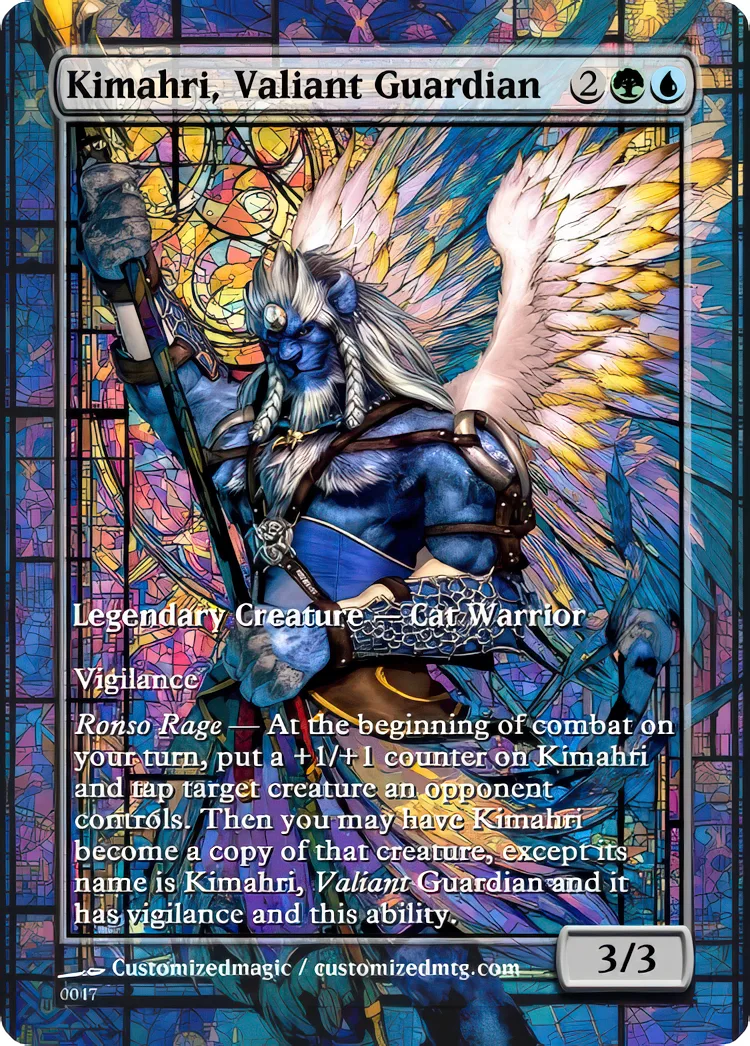 Final Fantasy Commander - Commanders - Part 2 of 3 | Kimahri Valiant Guardian | Magic the Gathering / MTG Proxy Cards | Magic the Gathering Proxy Cards