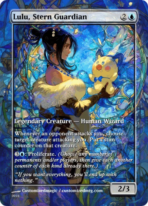 lulu mtg final fantasy Lulu, Stern Guardian [FINAL FANTASY Commander] – Galaxy Games LLC main image 0