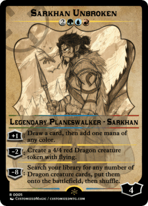 Sarkhan Unbroken