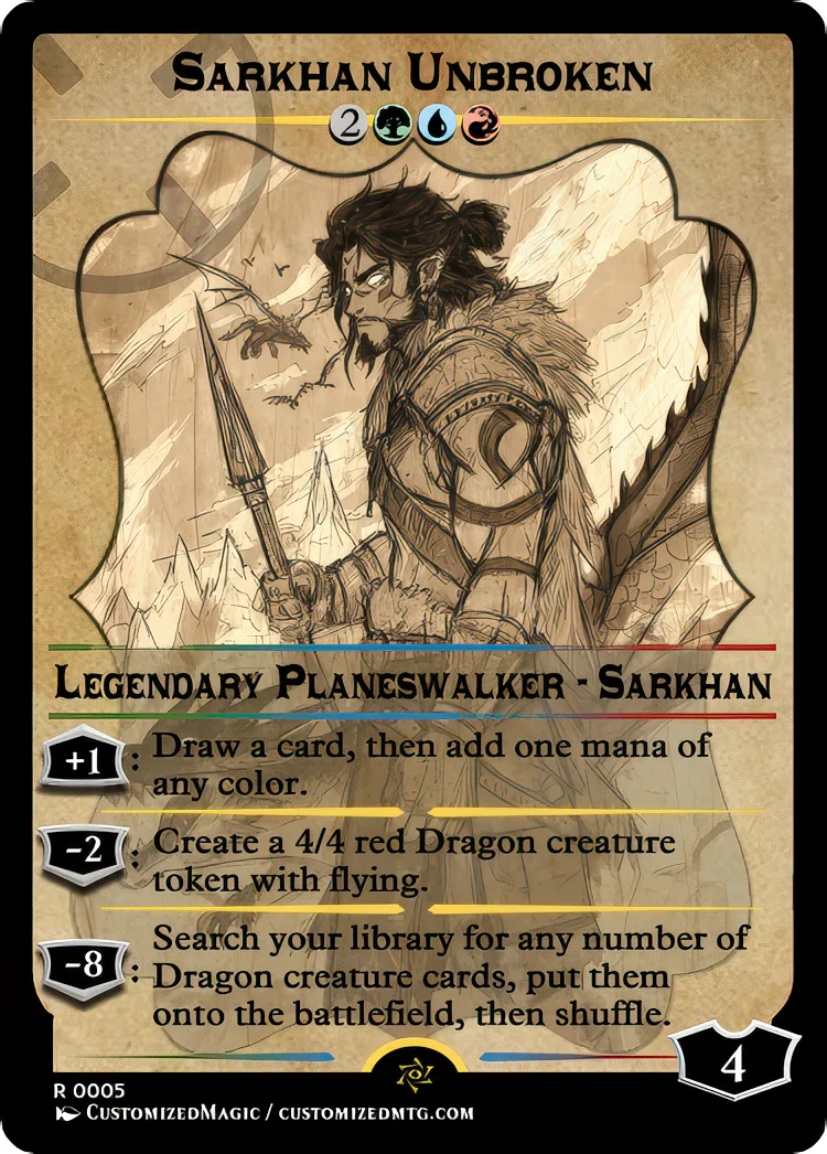 Sarkhan Unbroken