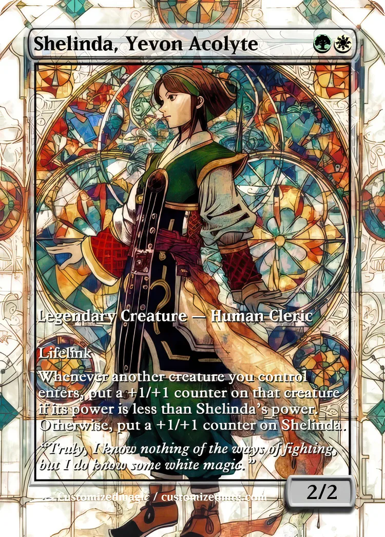 Final Fantasy Commander - Commanders - Part 2 of 3 | Shelinda Yevon Acolyte | Magic the Gathering / MTG Proxy Cards | Magic the Gathering Proxy Cards