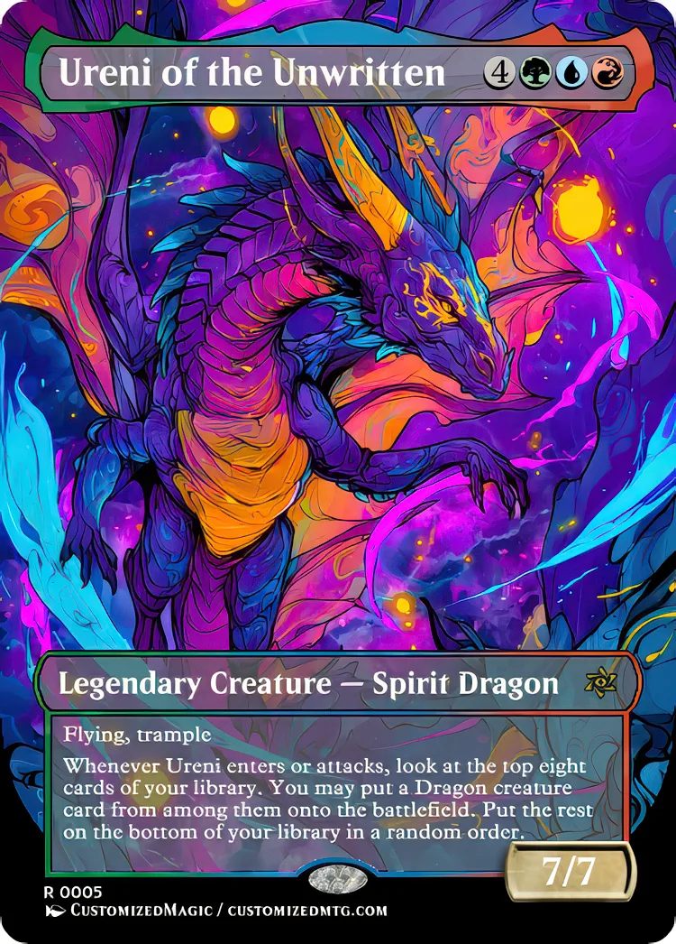 Ureni of the Unwritten | Ureni of the Unwritten.4 | Magic the Gathering / MTG Proxy Cards | Trickbind