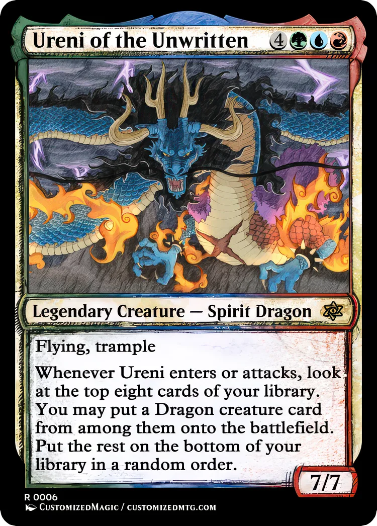Ureni of the Unwritten | Ureni of the Unwritten.5 | Magic the Gathering / MTG Proxy Cards | Trickbind