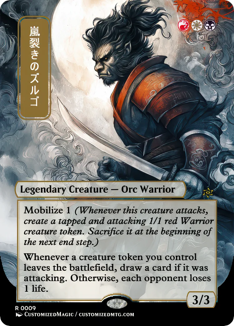Zurgo Stormrender | Magic the Gathering / MTG Proxy Cards |