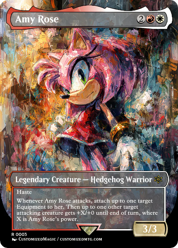 Secret Lair x Sonic: Friends & Foes - Oil Paint - Image 2