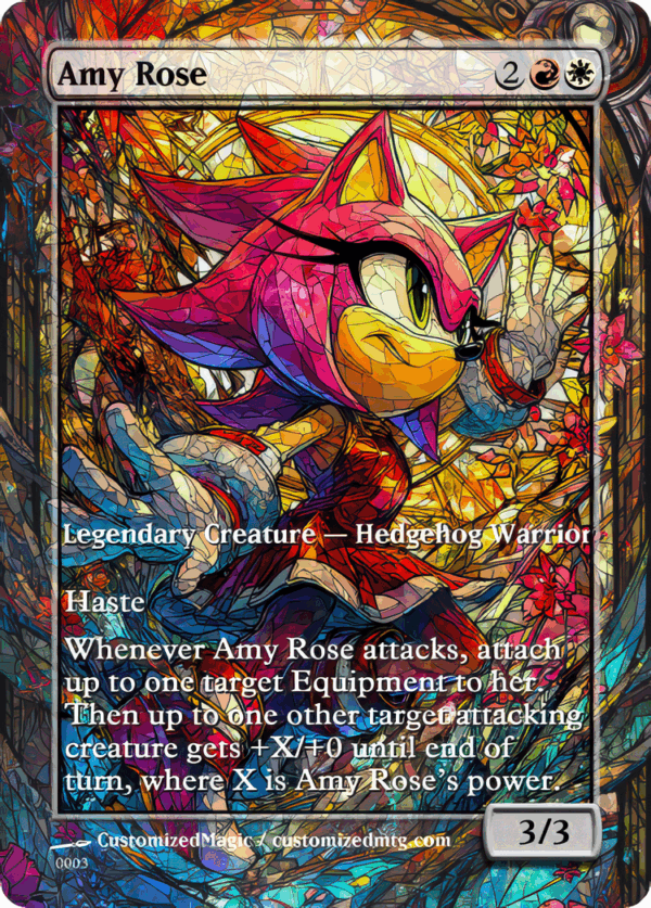 Secret Lair x Sonic: Friends & Foes - Stained Glass - Image 2
