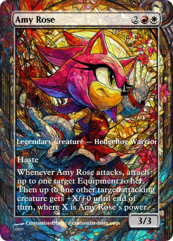amy rose mtg card MTG Commander Deck EDH Deck Amy Rose 100 Magic Cards Custom Deck Boros –  Moonveil Games