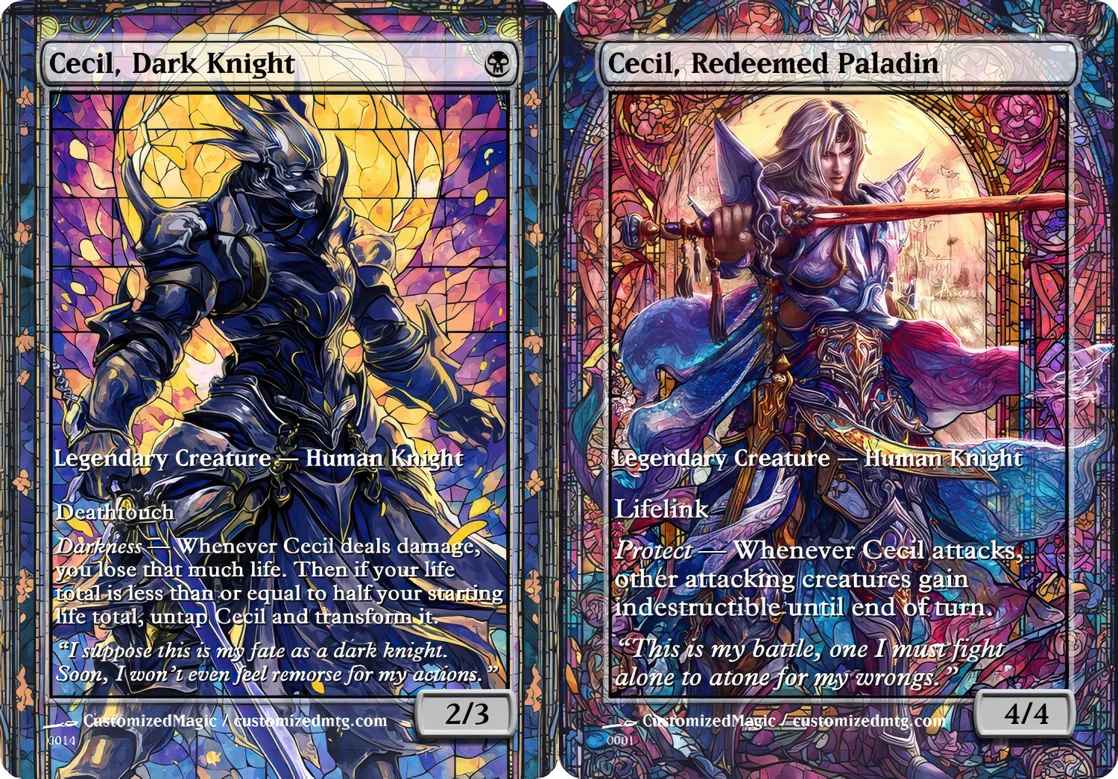 Final Fantasy Main Set - Double Sided Commanders - Image 2
