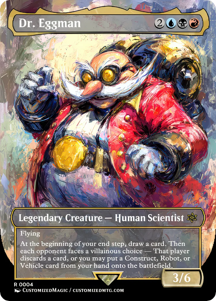 Secret Lair x Sonic: Friends & Foes - Oil Paint - Image 3