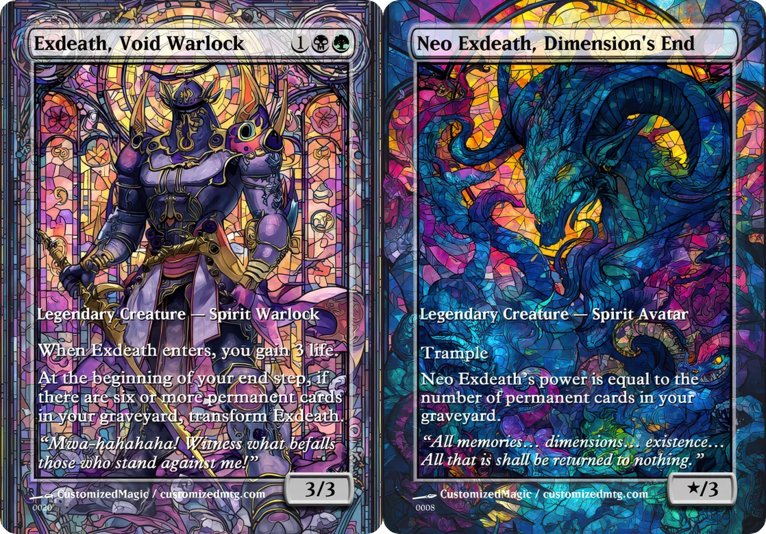 Final Fantasy Main Set - Double Sided Commanders - Image 4