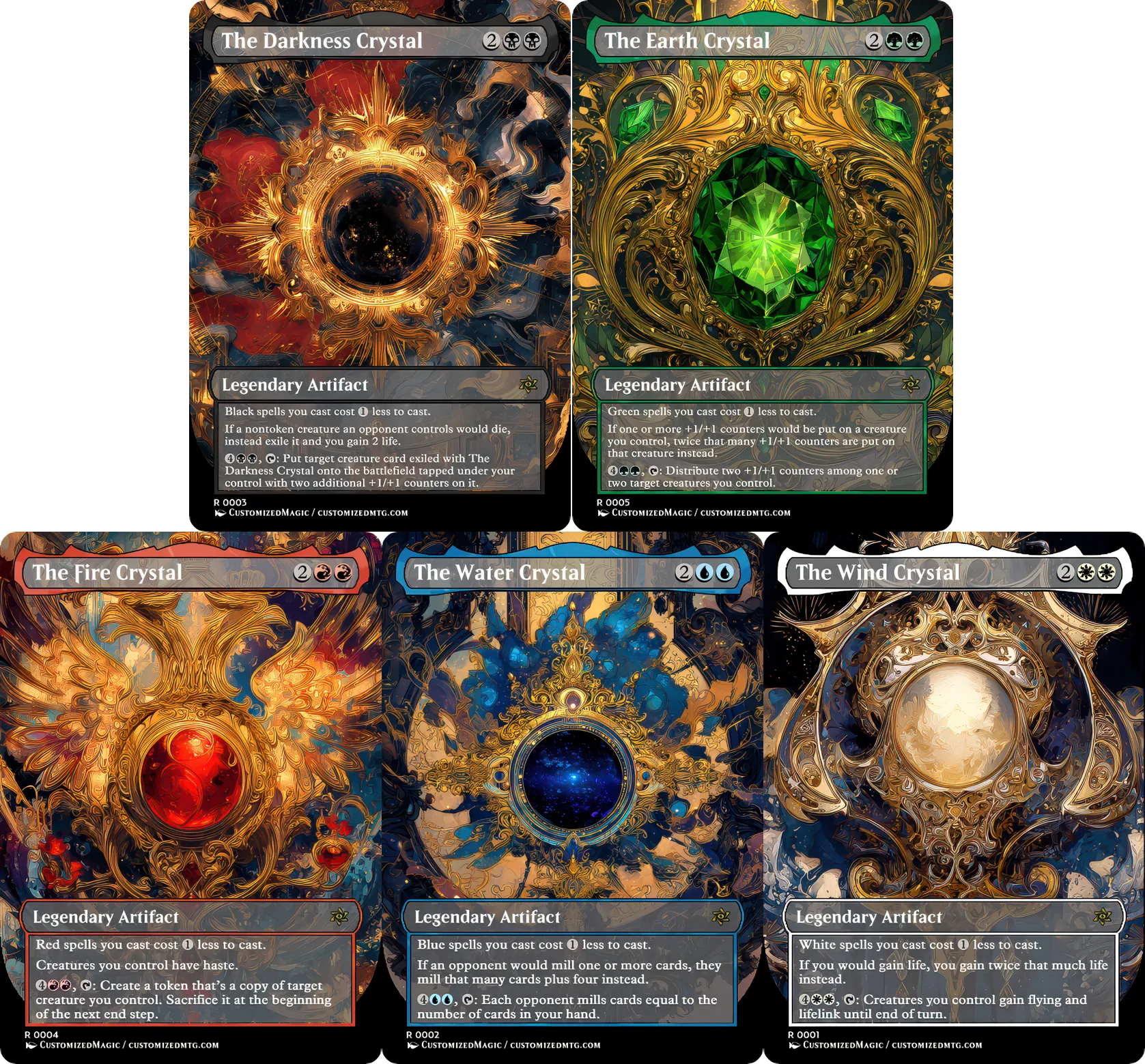 mtg final fantasy crystal cycle The "Crystal" is Looking WILD// // The Gathering (MTG) card images and symbols Wizards of the Coast The Fire Crystal - Final