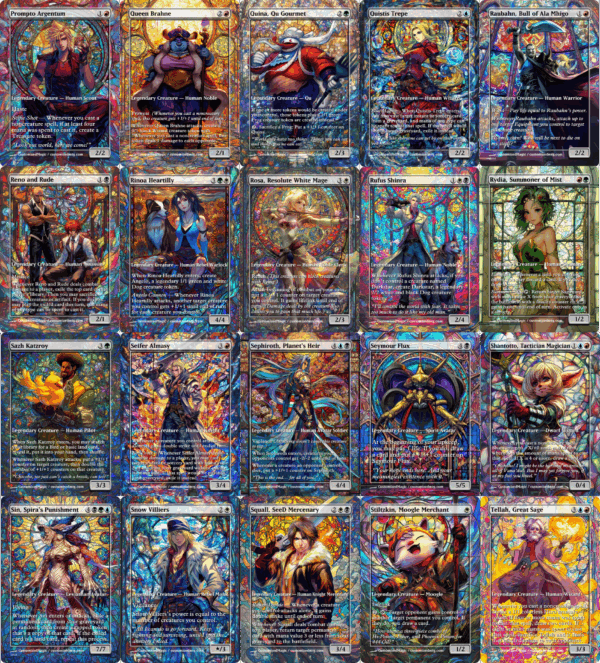 Final Fantasy Main Set - Commanders Part 3 of 4