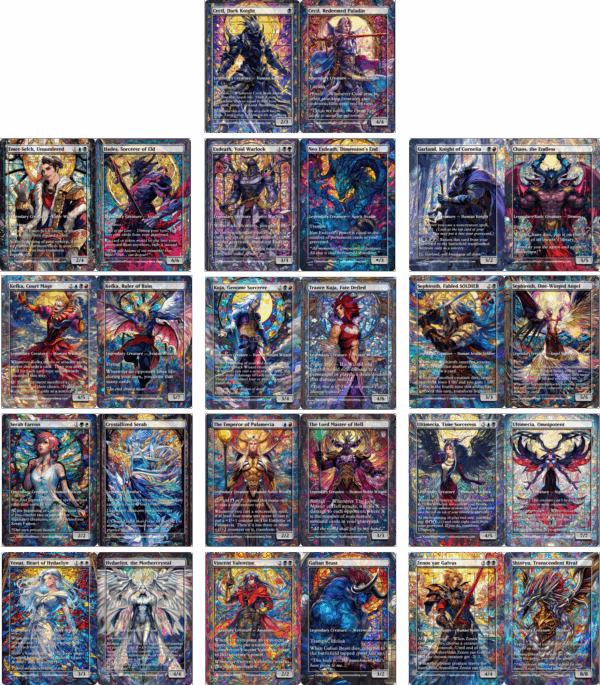 Final Fantasy Main Set - Double Sided Commanders