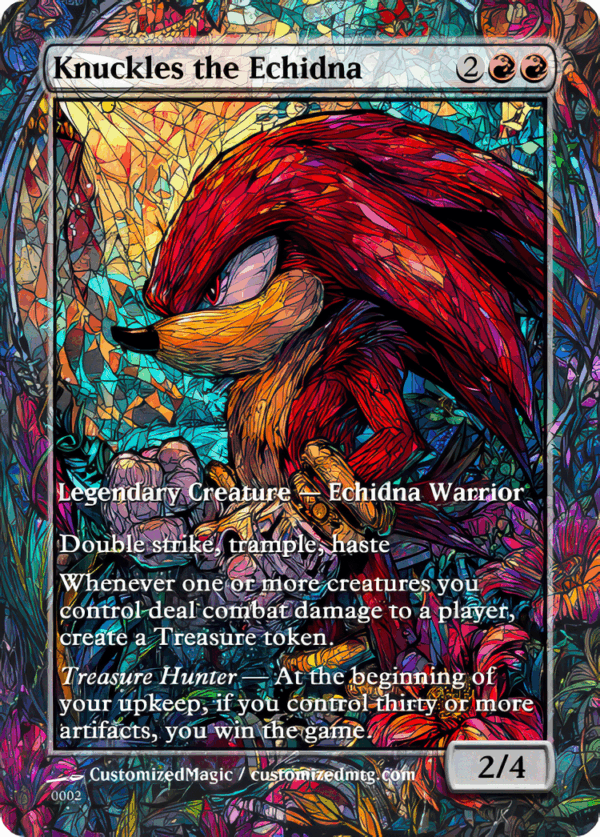 Secret Lair x Sonic: Friends & Foes - Stained Glass - Image 4